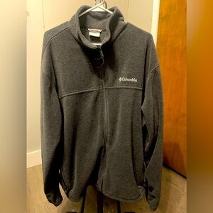 Columbia fleece full zip jacket size XXL